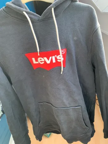 Sweat à capuche Levi’s bleu marine