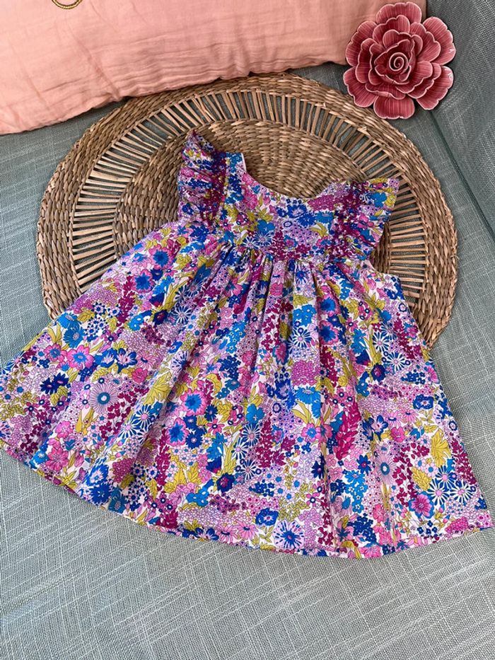 Robe liberty taille 3 mois jacadi