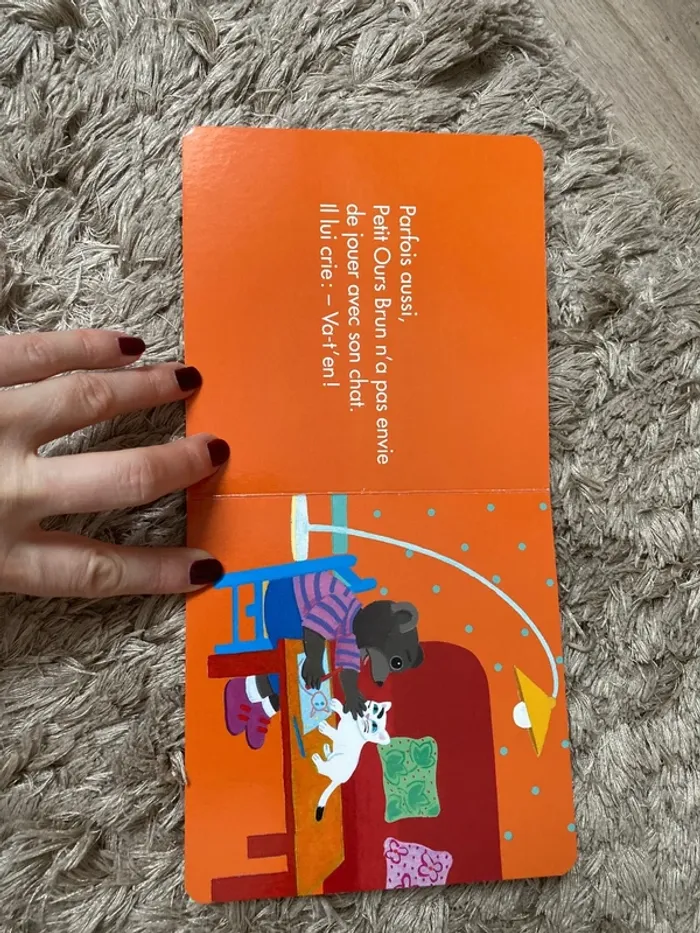 Livre petit ours brun - photo numéro 3