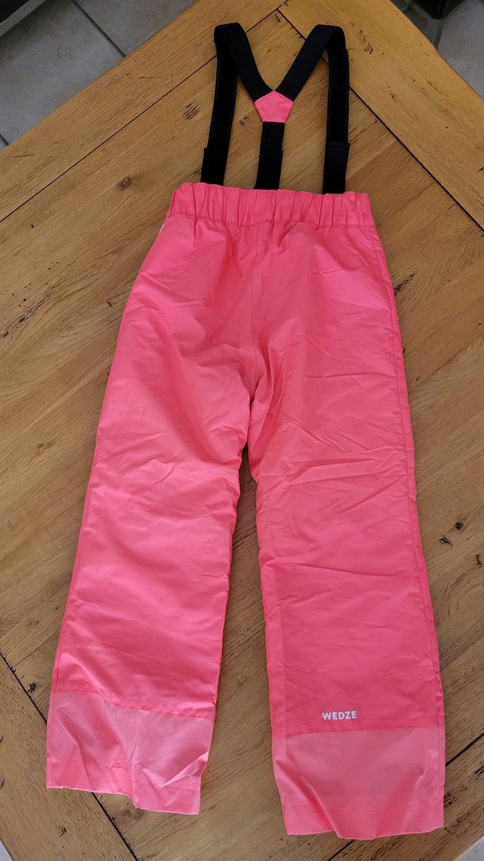 Pantalon de ski à bretelles réglables 6 ans - photo numéro 5