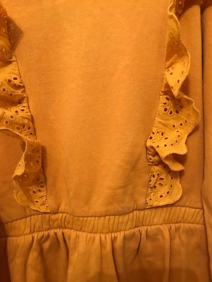 Robe sweat ocre 10 Ans - photo numéro 2