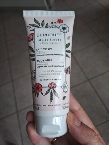 Lait corps berdoues