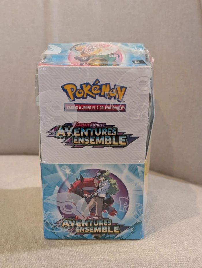Demi display Pokémon Aventures Ensemble EV09 Fr scellée (18 boosters) abîmée