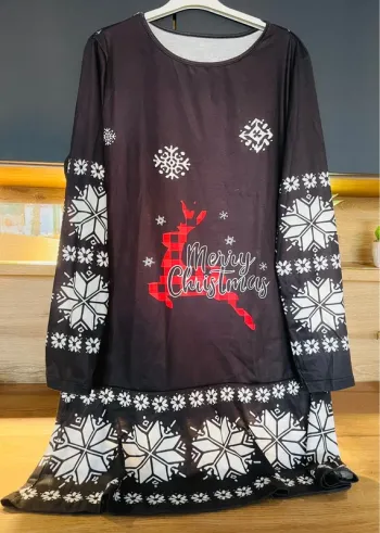 Robe de Noël flocons de neige
