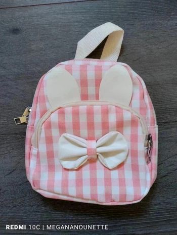 🎀 Mini Sac à Dos Lapin – Enfant / Poupée – Boutique Parisienne 🎀