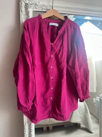 Chemise Zara rose 11/12 ans