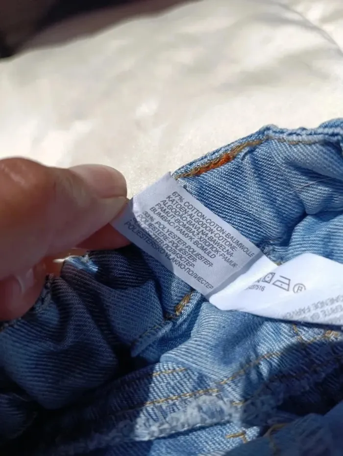 Short en jean  92 cm 3 ans Baby club - photo numéro 3