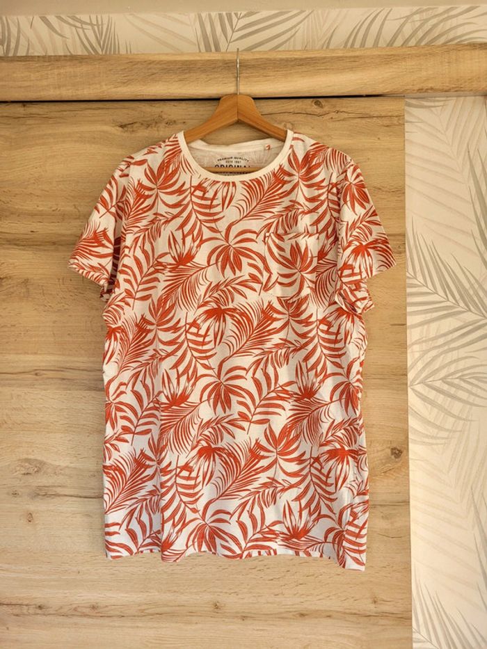 Tee shirt homme taille XL palmier