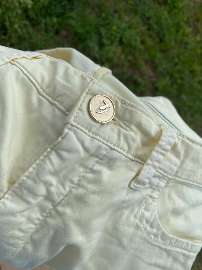 Pantalon jaune clair Trussardi w29 ou 38 40 - photo numéro 14