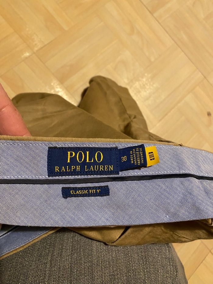 Short Lin Ralph Lauren Authentique Marron Taille 40/ L - photo numéro 6