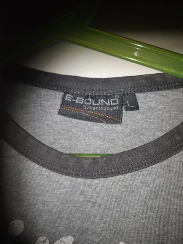 T shirt e bound, motif boxe - photo numéro 3