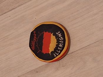 Pog Kellogg’s vintage recto-verso – football / Allemagne