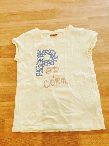 T-shirt jaune pop corn Tape A l'Oeil