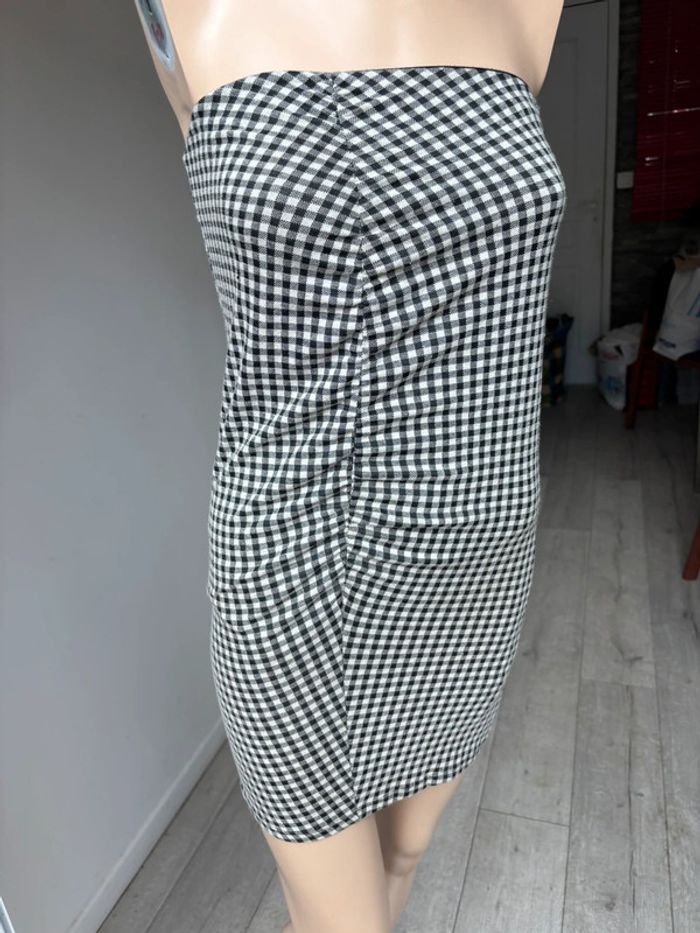 Robe chaussette Zara bustier sans bretelles et sans manches neuve - photo numéro 4