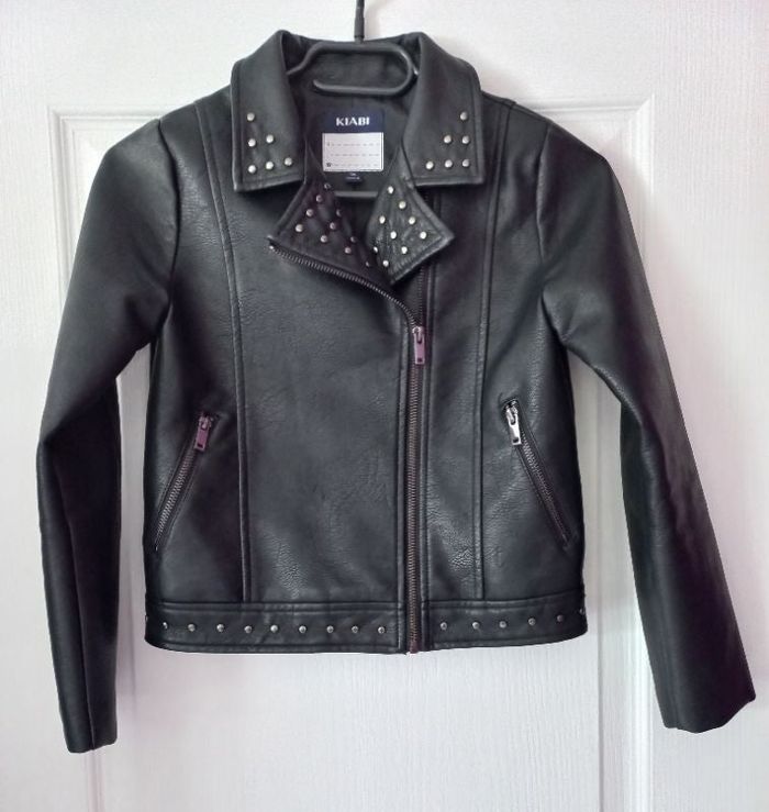 Veste style perfecto simili cuir