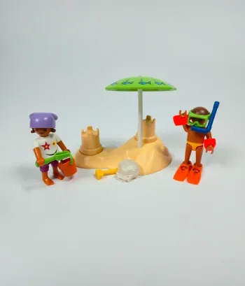 Playmobil Enfants et châteaux de sable