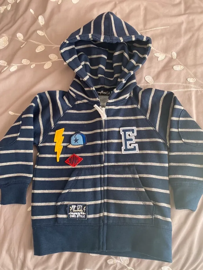 Veste à capuche influx 2 ans - photo numéro 3