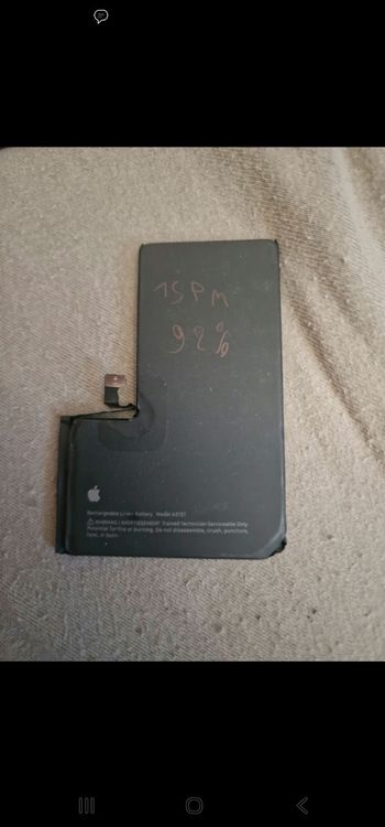 Batterie 15 pro max