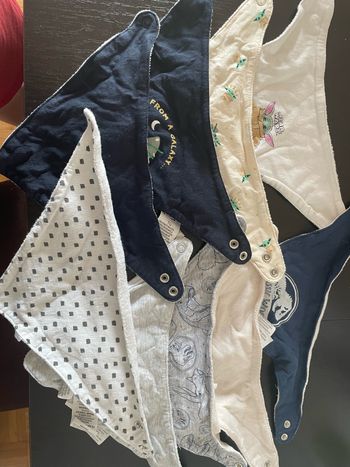 9 Bandanas bebe garçon