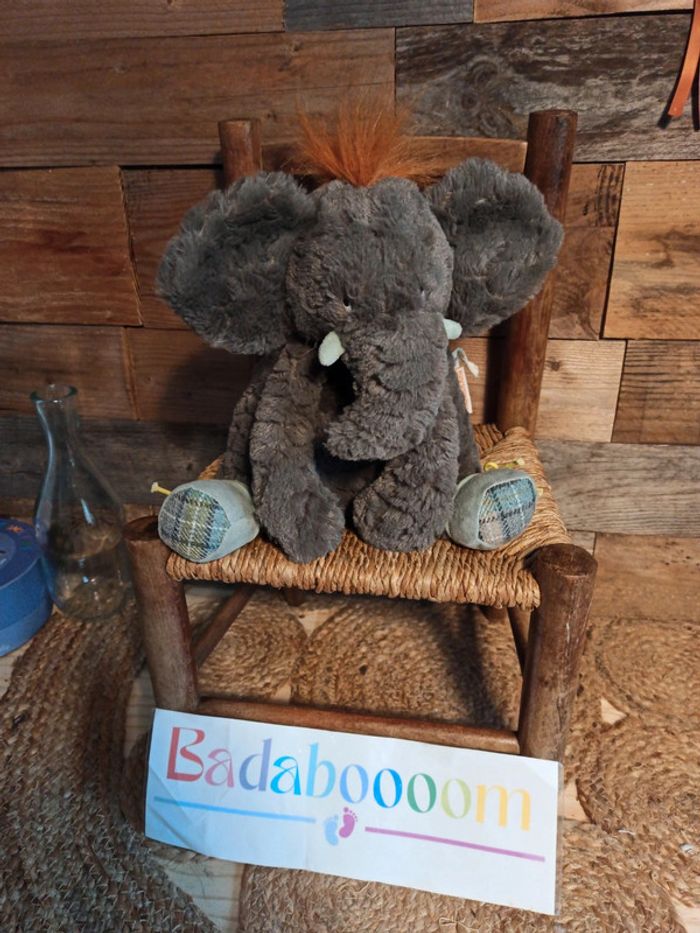 peluche éléphant moulin Roty moulin bazar tbe - photo numéro 2