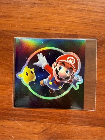 Set d’Autocollants Holographiques Nintendo Super Mario Galaxy 1+2
