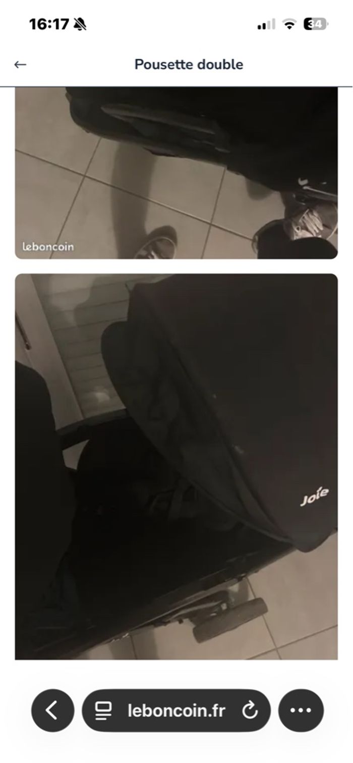 Pousette double - photo numéro 2