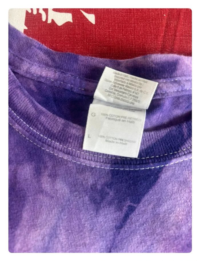 T-shirt Gildan taille S violet Tye&Die - photo numéro 4