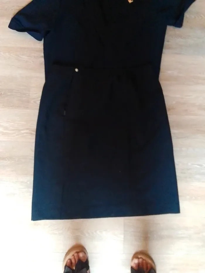 Jupe femme et chemise bleu marine taille 50 - photo numéro 3