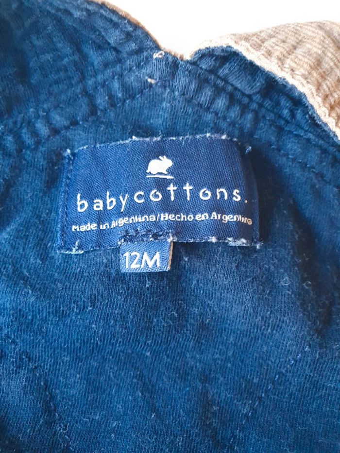 Salopette Baby Cottons 12 mois - photo numéro 5