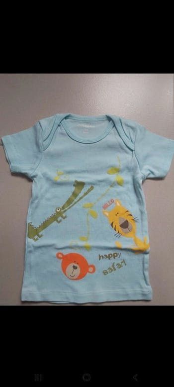 Maillot de corps manche courte 3 ans