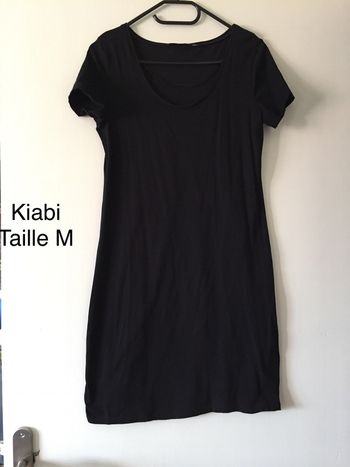 Robe pull noire Kiabi Taille M