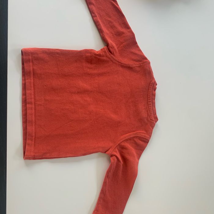 Ensemble Lulucastagnette gilet et tee-shirt manche longue en très bon état , 6 mois - photo numéro 5