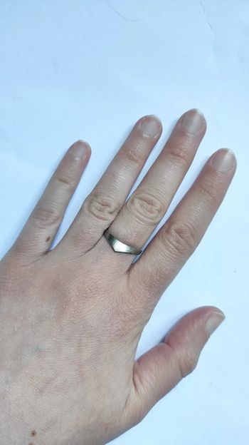 Bague argenté ancienne