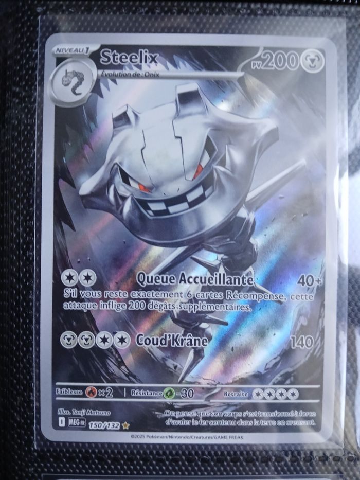 Carte pokemon MEG "STEELIX" 150/132 - photo numéro 2