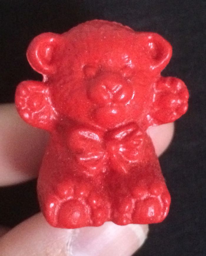 Figurine ourson embout de crayon