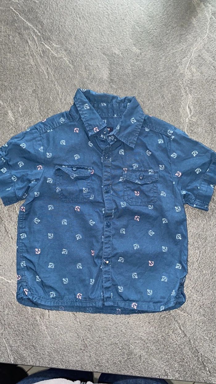 Chemise manches courtes