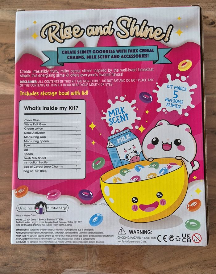 Loisir créatif - Kit Slime : Milky Crunch Cereal - photo numéro 2