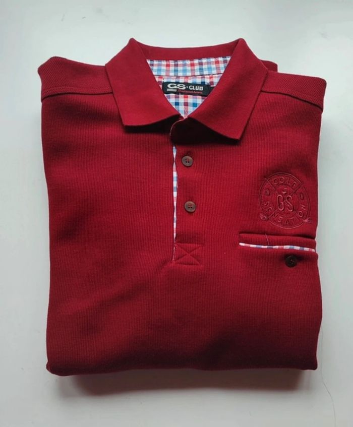 Sweat Bordeaux pour homme taille S, GS Club - photo numéro 2