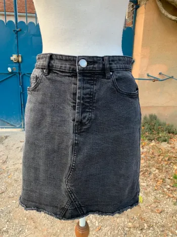 Jupe en jean T.40 Cache Cache