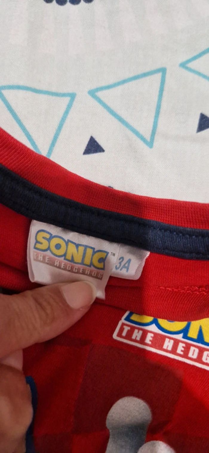 Pyjashort Sonic - 3 ans - photo numéro 3