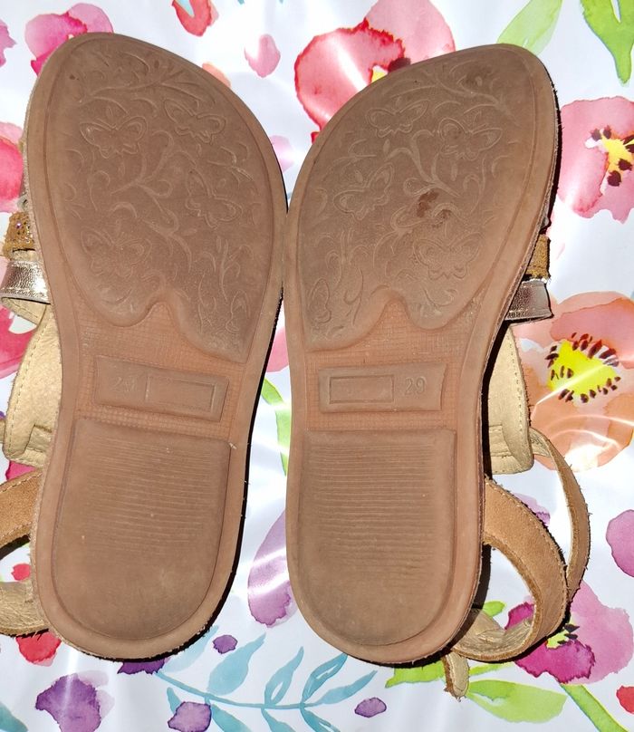 Sandales claquettes fille P 29 - photo numéro 5