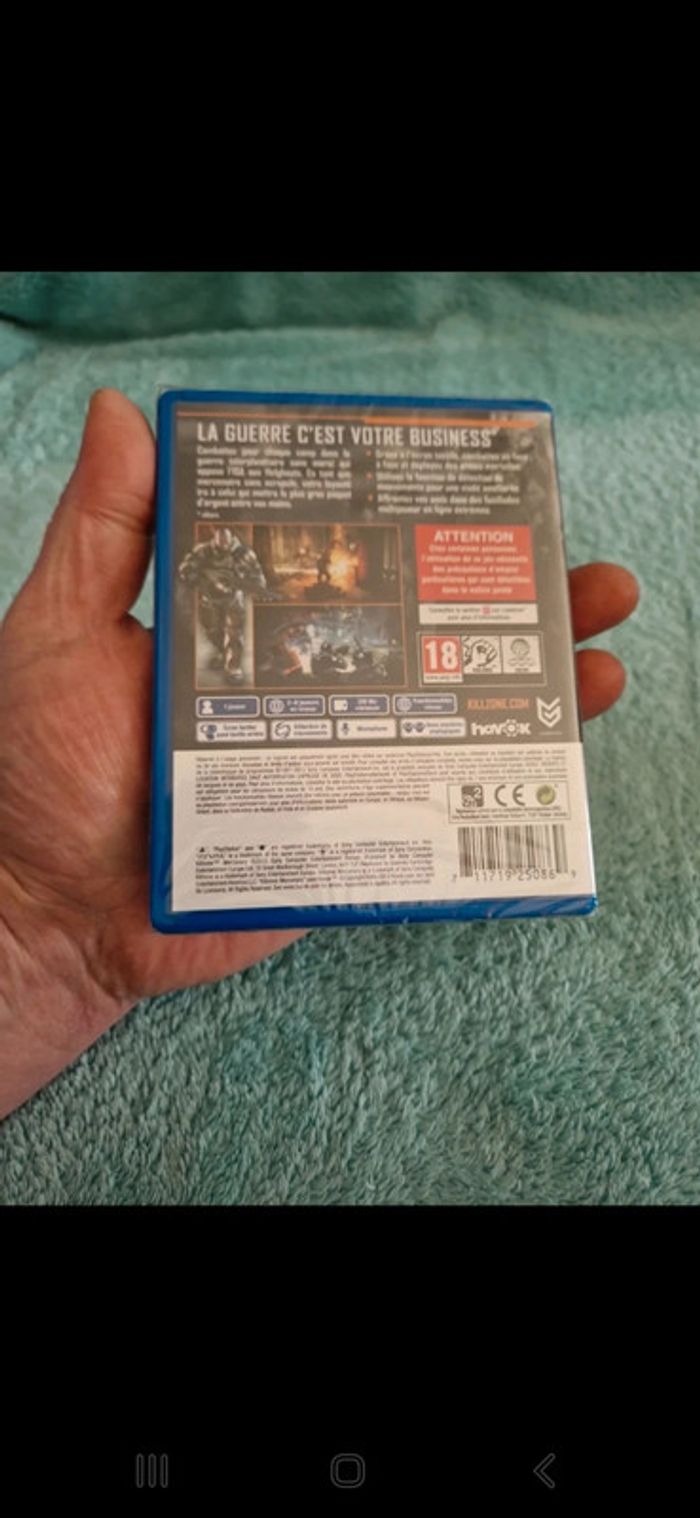Killzonne mercenary neuf sous blister ps vita - photo numéro 2