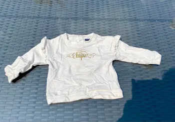 Sweat-shirt kiabi 12 mois