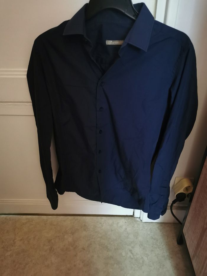 Chemise taille 36 bleu marine - photo numéro 2