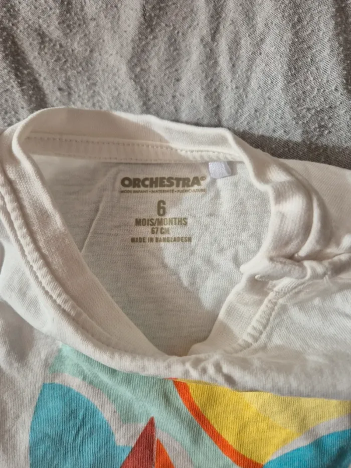 T-shirt Orchestra 6mois - photo numéro 2