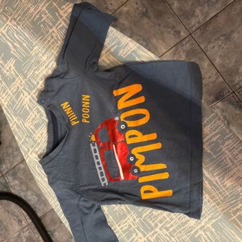 2 T-shirt manches longues trois mois