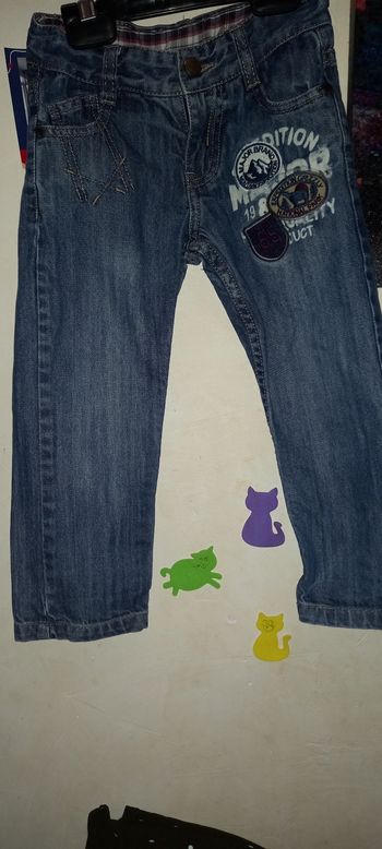 Jean réglable sergent major 3 ans