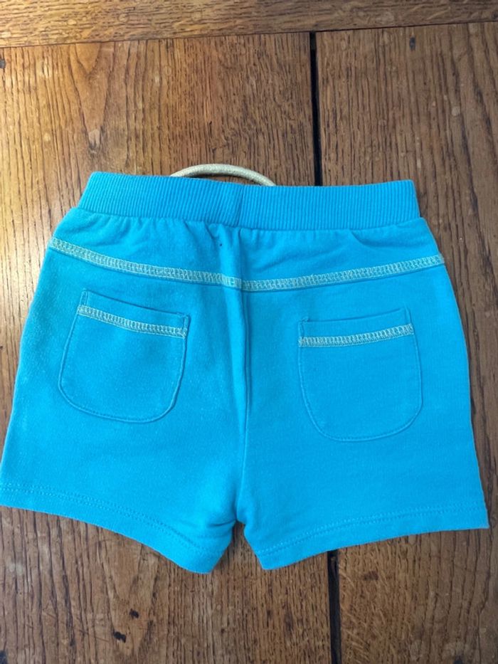 Short bleu turquoise kitchoun 12 mois - photo numéro 3