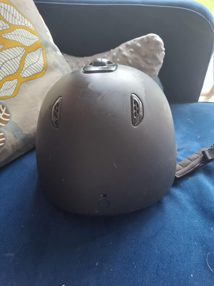 Bombe d'équitation Fouganza taille 57 C700 - photo numéro 4
