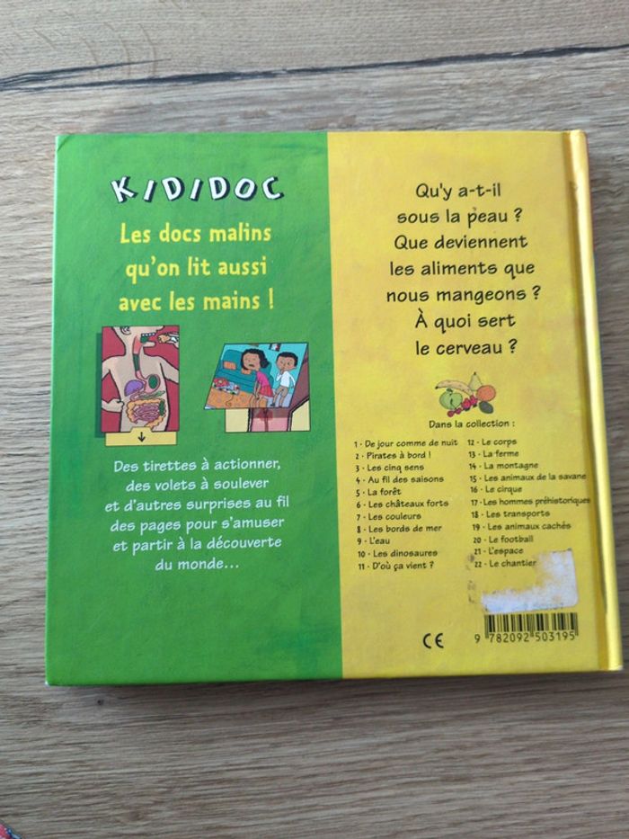 Livre kididoc le corps - photo numéro 4